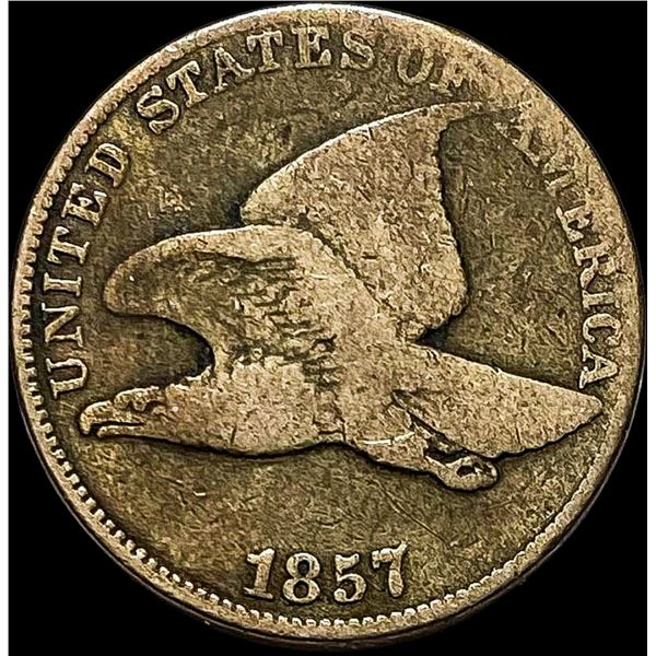 1857 Flying Eagle Cent NICELY CIRCULATED