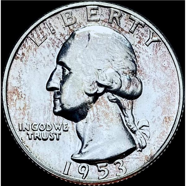1953 Washington Silver Quarter CHOICE PROOF