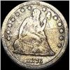 Image 1 : 1876 Seated Liberty Quarter NICELY CIRCULATED