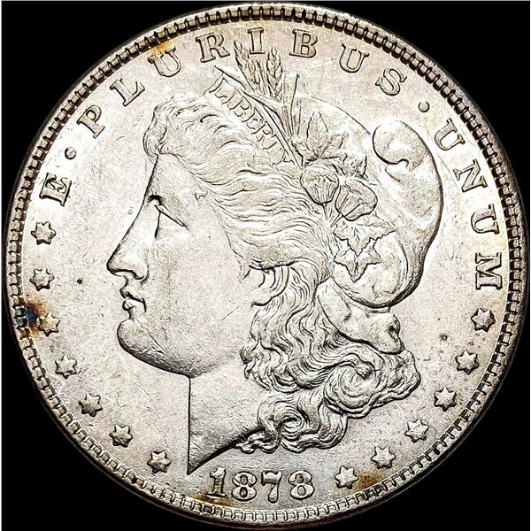 1878-S Silver Morgan Dollar CLOSELY UNCIRCULATED