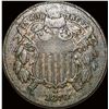 Image 1 : 1870 Copper 2-Cent Piece LIGHTLY CIRCULATED