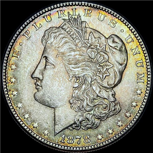 1878-S Silver Morgan Dollar CHOICE BU