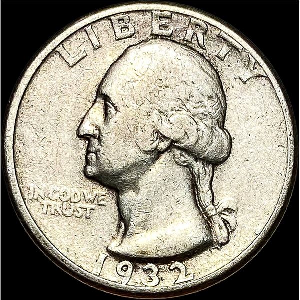 1932-D Silver Washington Quarter LIGHTLY CIRCULATED
