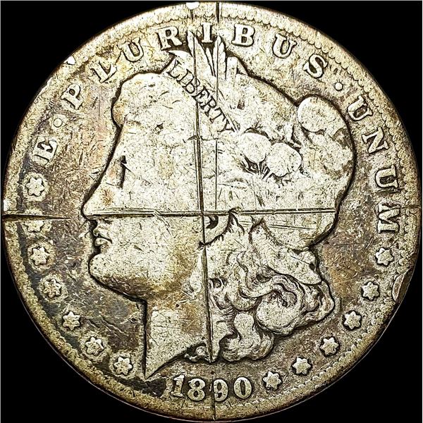 1890-CC Silver Morgan Dollar NICELY CIRCULATED