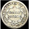Image 2 : 1837 Seated Liberty Half Dime No Stars NICELY CIRCULATED