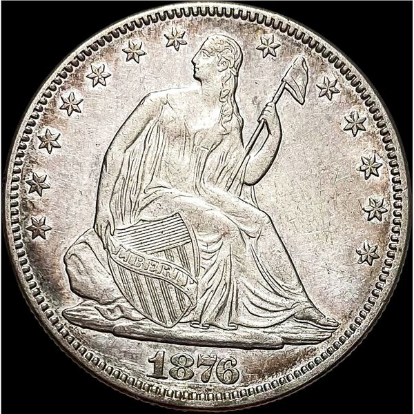 1876 Seated Liberty Half Dollar UNCIRCULATED