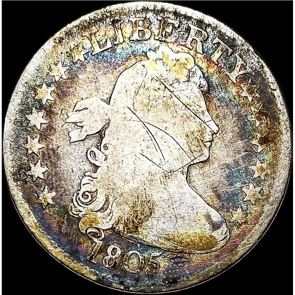1805 Draped Bust Half Dollar NICELY CIRCULATED