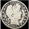 Image 1 : 1915 Barber Half Dollar NICELY CIRCULATED