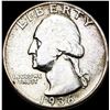 Image 1 : 1936-D Silver Washington Quarter CLOSELY UNCIRCULATED
