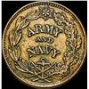 Image 2 : 1863 Civil War Token-Army & Navy CLOSELY UNCIRCULATED