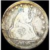 Image 1 : 1859-O Seated Liberty Quarter NICELY CIRCULATED