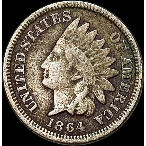 1864 Indian Head Cent NICELY CIRCULATED