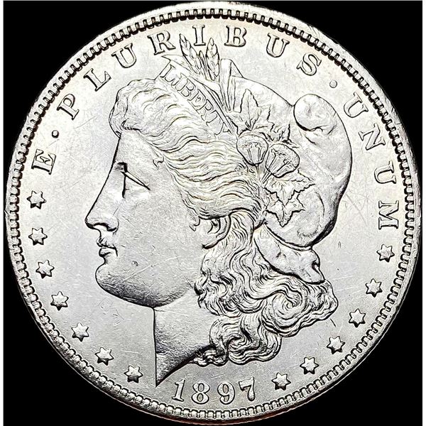 1897-O Silver Morgan Dollar CLOSE UNC