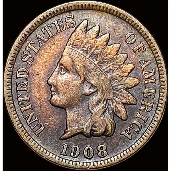 1908-S Indian Head Cent NEARLY UNCIRCULATED
