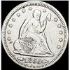 Image 1 : 1855 Arrows Seated Liberty Quarter NEARLY UNCIRCULATED