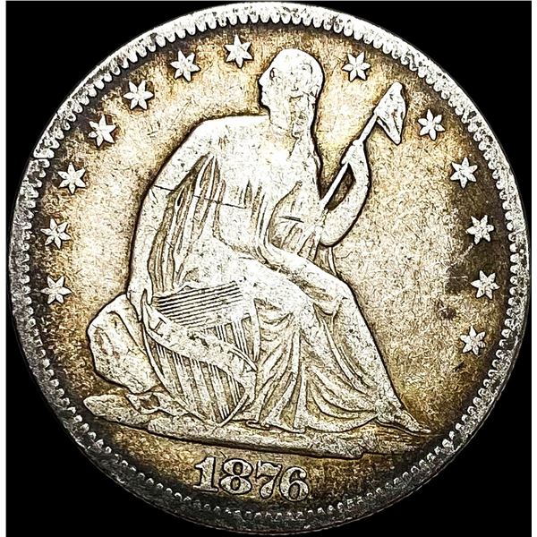 1876-S Seated Liberty Half Dollar NICELY CIRCULATED