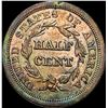 Image 2 : 1851 Braided Hair Half Cent CLOSELY UNCIRCULATED