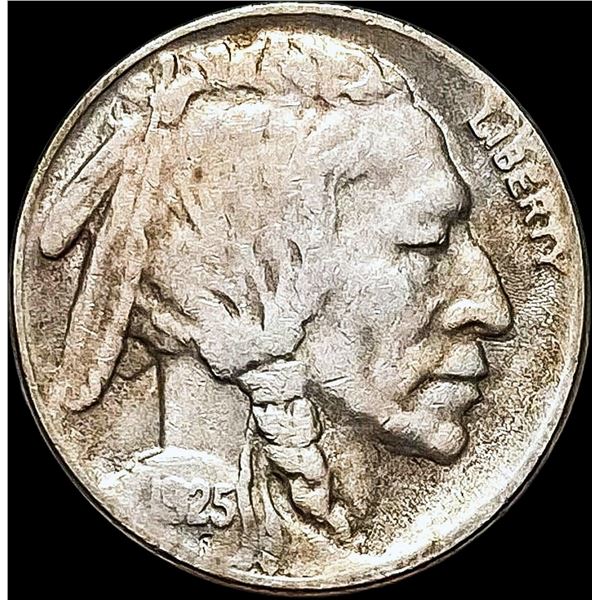 1925-S Buffalo Nickel NEARLY UNCIRCULATED
