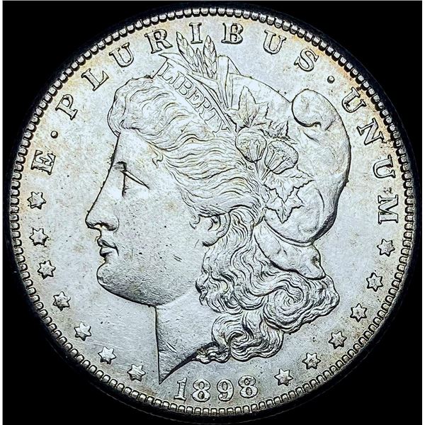 1898-S Silver Morgan Dollar CHOICE AU