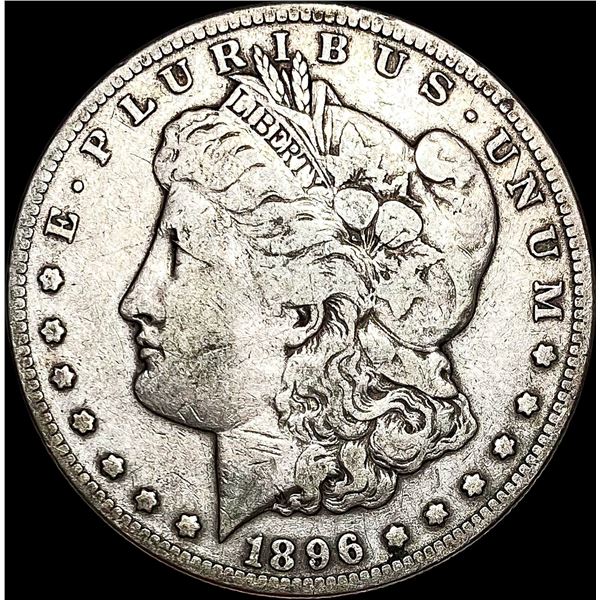 1896-S Silver Morgan Dollar NICELY CIRCULATED