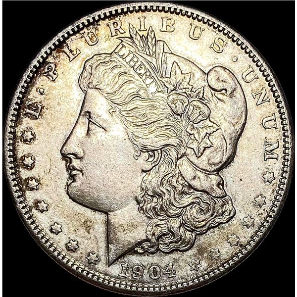 1904 Morgan Silver Dollar CLOSELY UNCIRCULATED