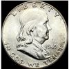 Image 1 : 1949 Silver Half Dollar Franklin UNC FBL