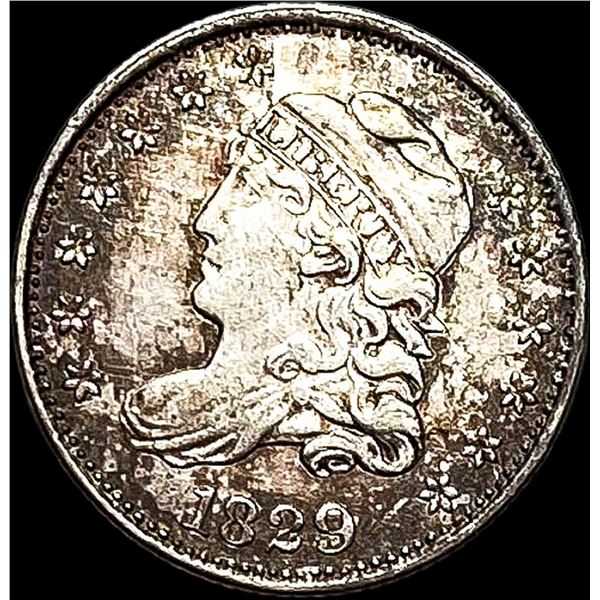 1829 Capped Bust Half Dime CLOSELY UNCIRCULATED