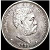 Image 1 : 1883 Silver Hawaii One Dollar NEARLY UNCIRCULATED