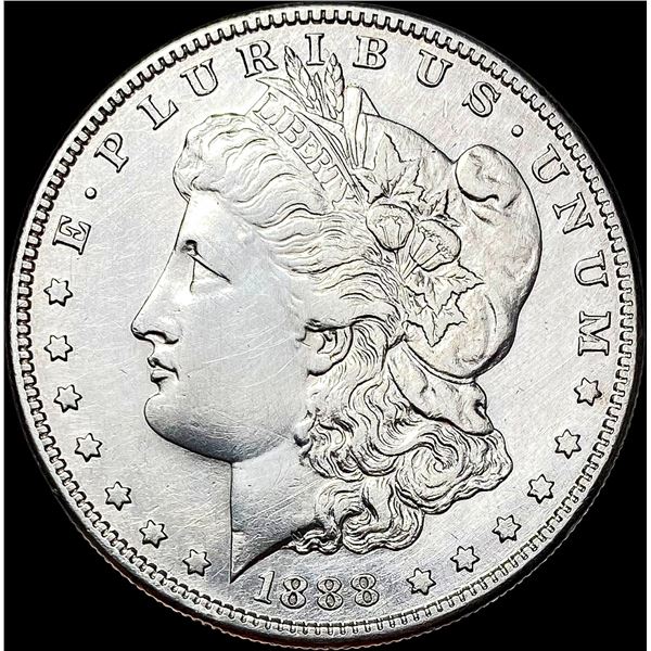 1888-S Silver Morgan Dollar NEARLY UNCIRCULATED