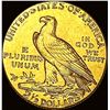 Image 2 : 1909 Indian Head Gold $2.5 Quarter Eagle NEARLY UNCIRCULATED