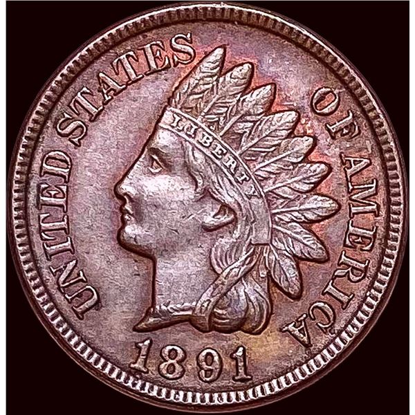 1891 Indian Head Cent UNCIRCULATED