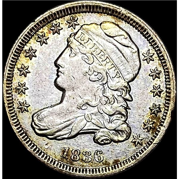 1836 Capped Bust Dime CLOSELY UNCIRCULATED