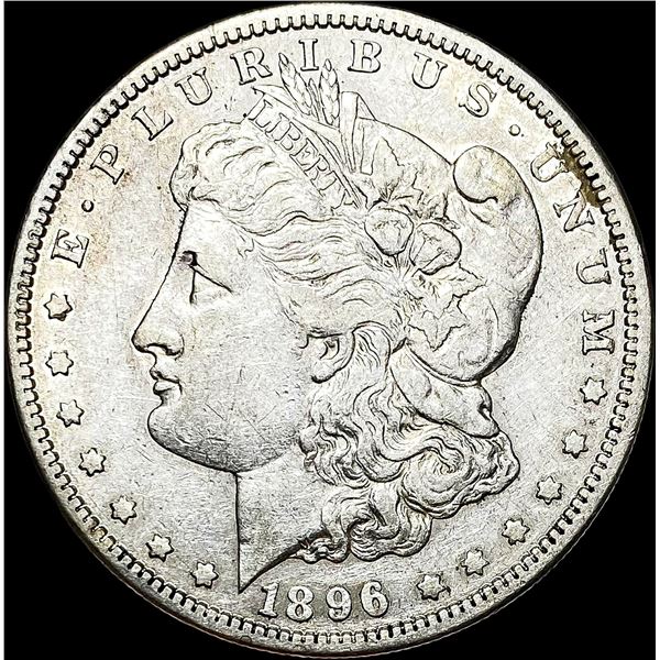 1896-S Silver Morgan Dollar NEARLY UNCIRCULATED