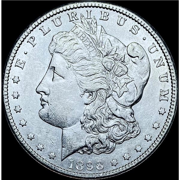 1898-S Silver Morgan Dollar CHOICE AU