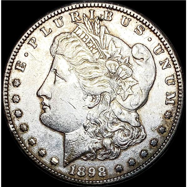 1898-S Morgan Silver Dollar CLOSELY UNCIRCULATED