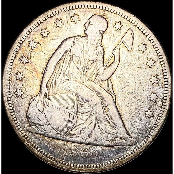 1860-O Seated Liberty Half Dollar HIGH GRADE