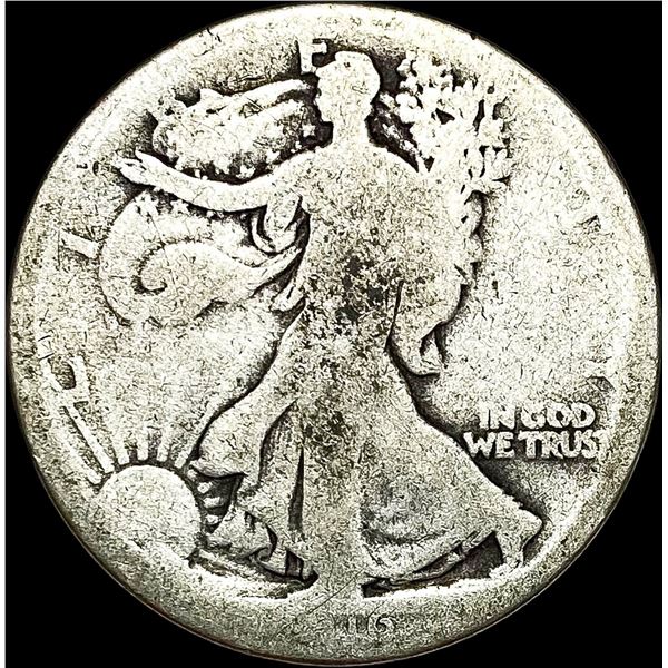 1916 Walking Liberty Half Dollar NICELY CIRCULATED