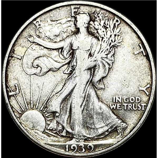 1939-S Walking Liberty Half Dollar NEARLY UNCIRCULATED