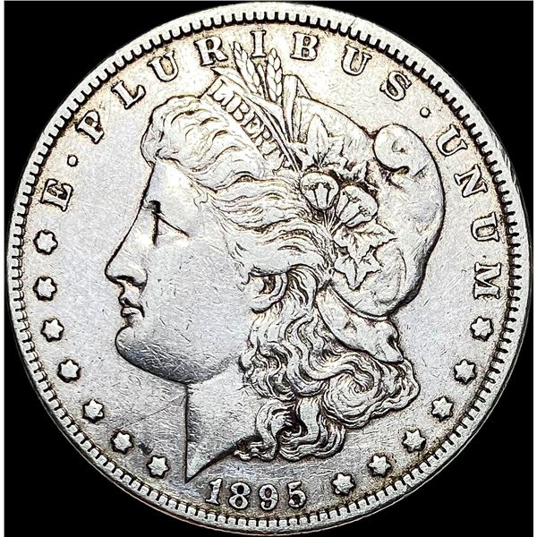 1895-O Silver Morgan Dollar NEARLY UNCIRCULATED