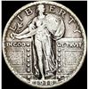 Image 1 : 1918 Standing Liberty Quarter LIGHTLY CIRCULATED