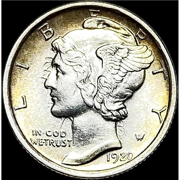 1920-S Silver Mercury Dime UNCIRCULATED