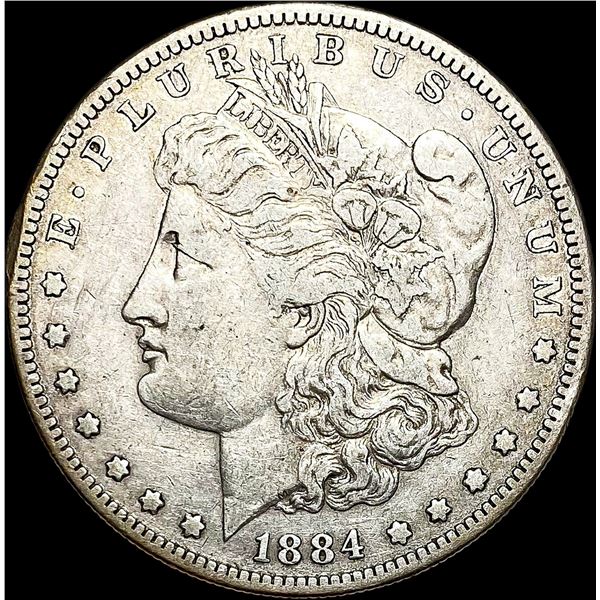 1884-S Silver Morgan Dollar NEARLY UNCIRCULATED