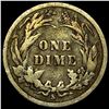 Image 2 : 1896-S Silver Barber Dime NICELY CIRCULATED