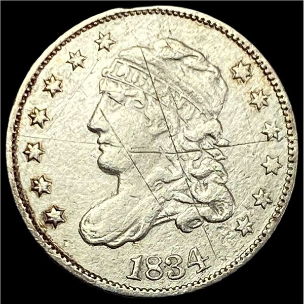 1834 Capped Bust Half Dime HIGH GRADE