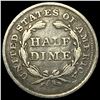 Image 2 : 1856 Seated Liberty Half Dime LIGHTLY CIRCULATED