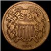 Image 1 : 1866 Two-Cent Piece LIGHTLY CIRCULATED