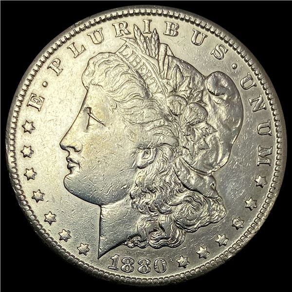 1880-CC Silver Morgan Dollar CLOSELY UNCIRCULATED