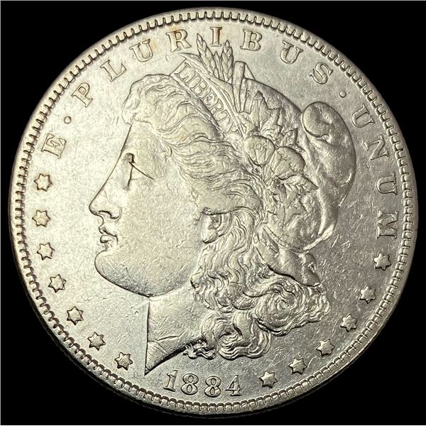 1884 Morgan Silver Dollar CLOSELY UNCIRCULATED
