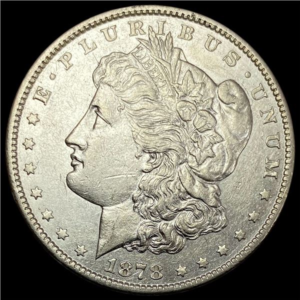 1878-CC Silver Morgan Dollar CLOSELY UNCIRCULATED