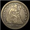 Image 1 : 1876 Seated Liberty Quarter LIGHTLY CIRCULATED